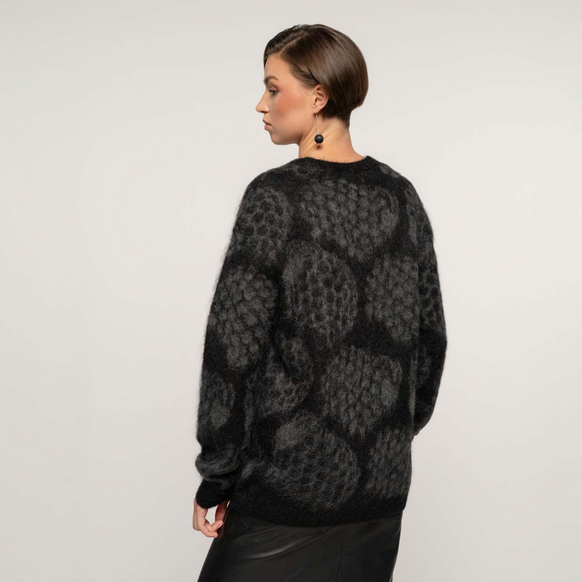 Iiris cardigan, Pässi, black