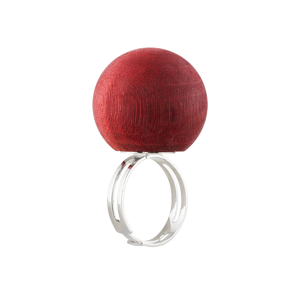 Luonto ring, wine red