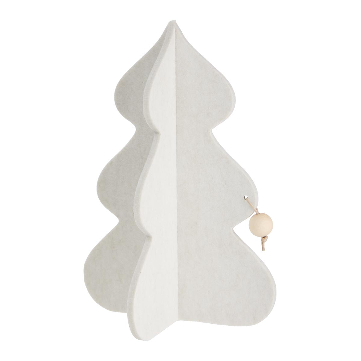 Felt Christmas Tree, white