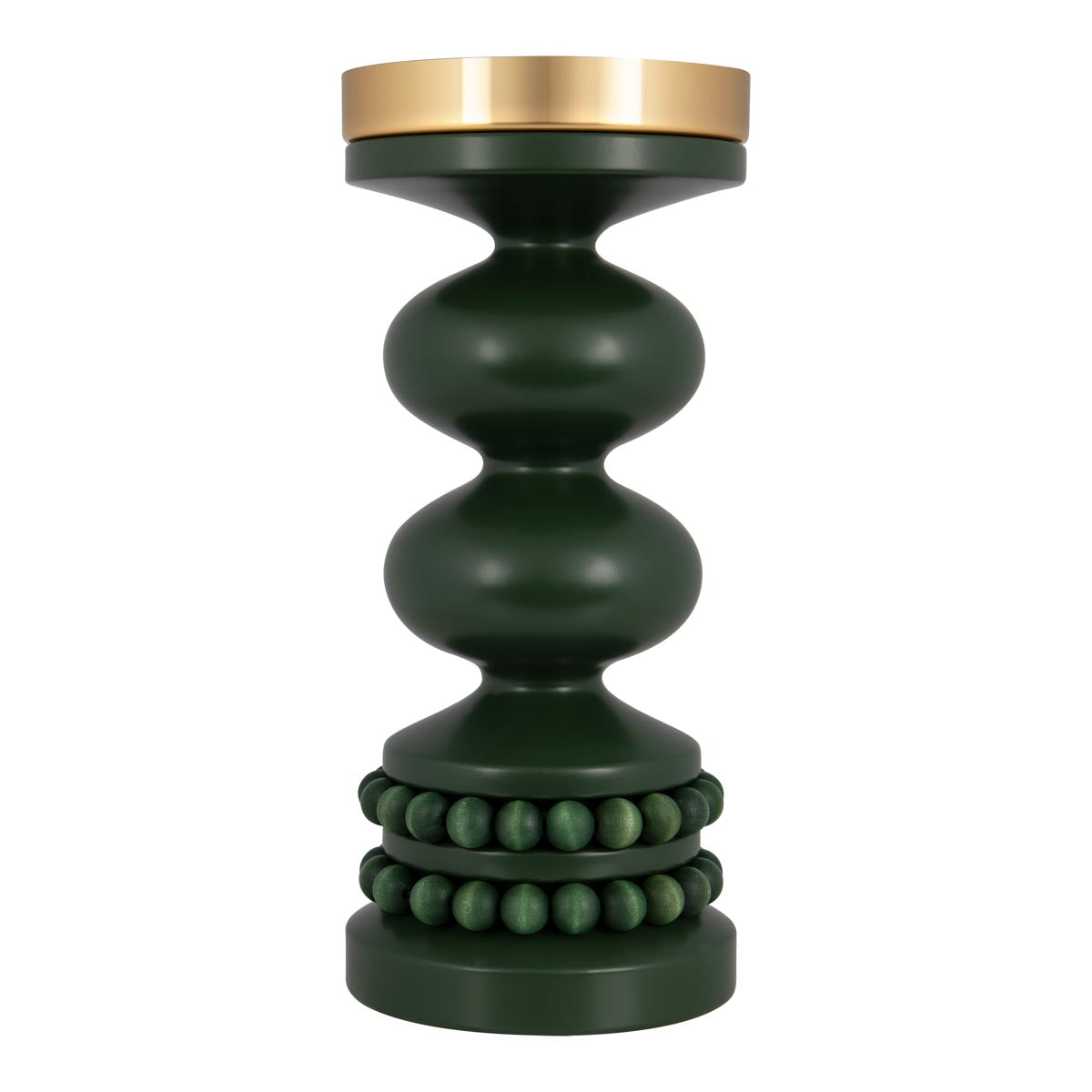 Tsaaritar candleholder, moss green