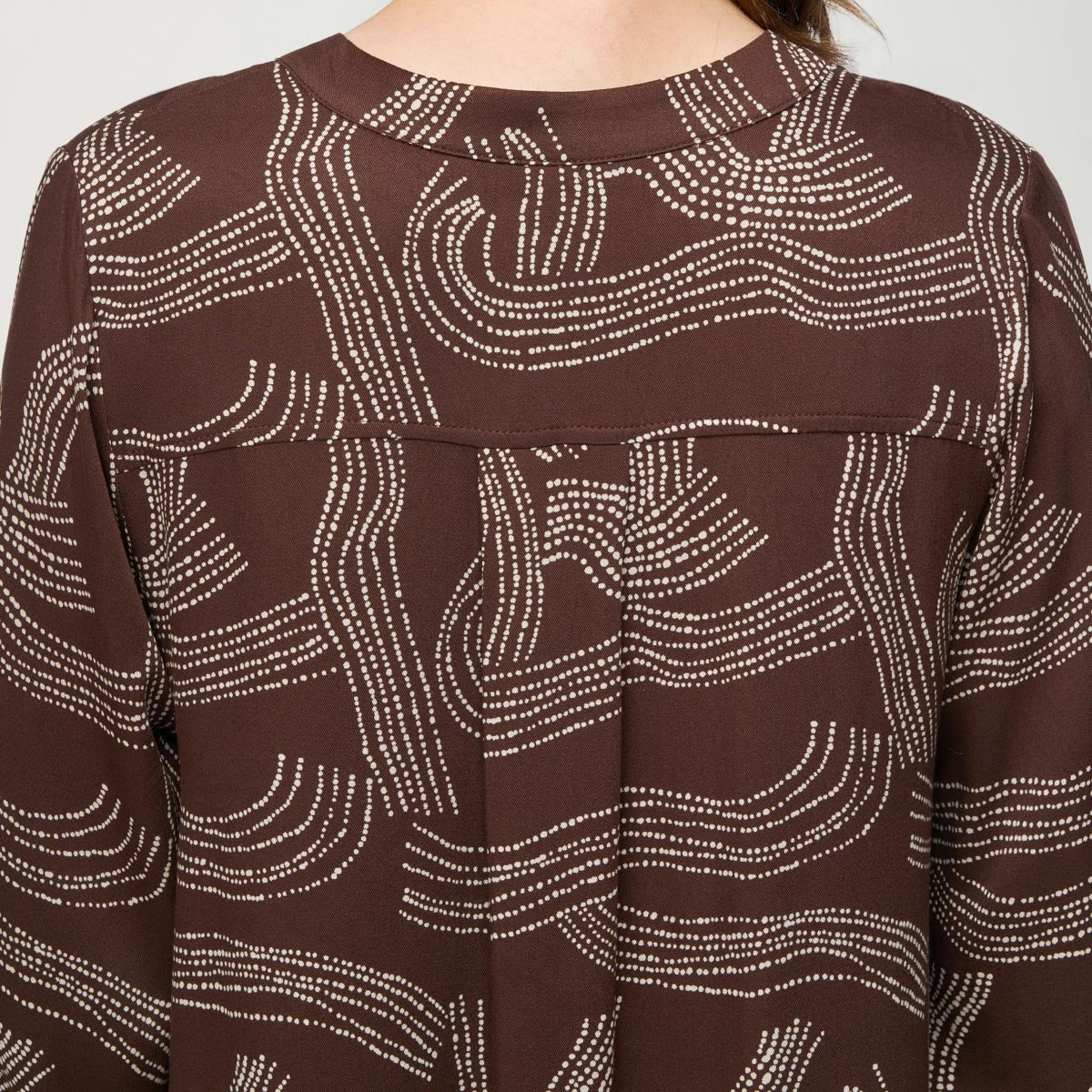 Nadja dress, Kaskadi, brown