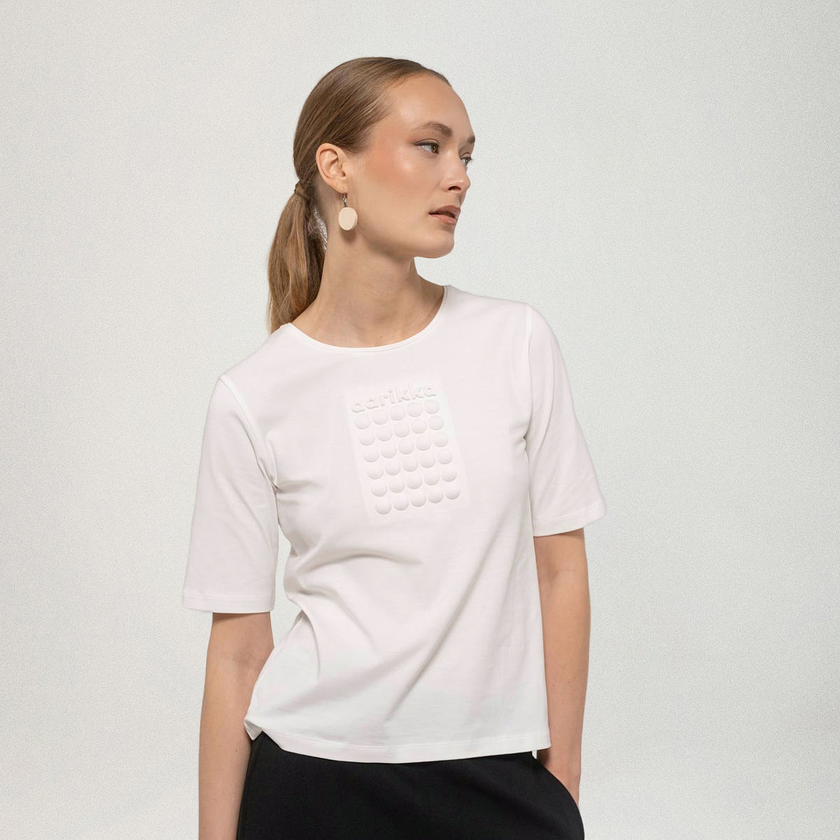 Kiki t-shirt, Pop, natural white