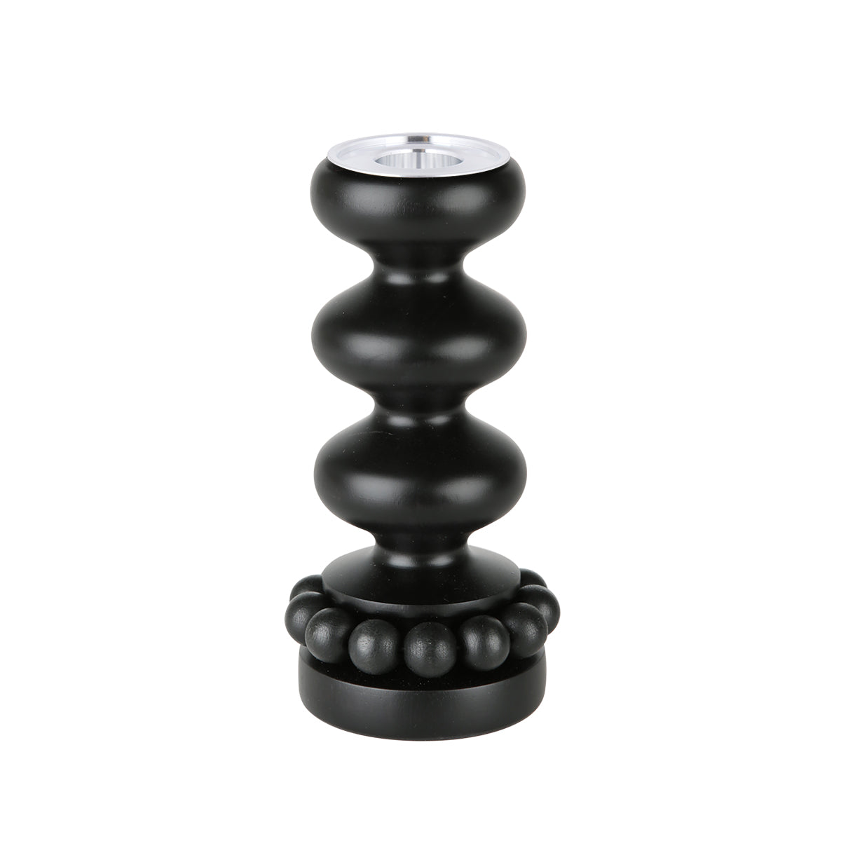 Linna candleholder, black
