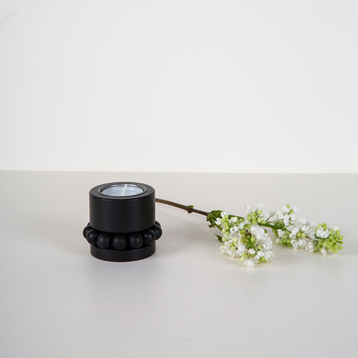 Prinsessa candleholder, black