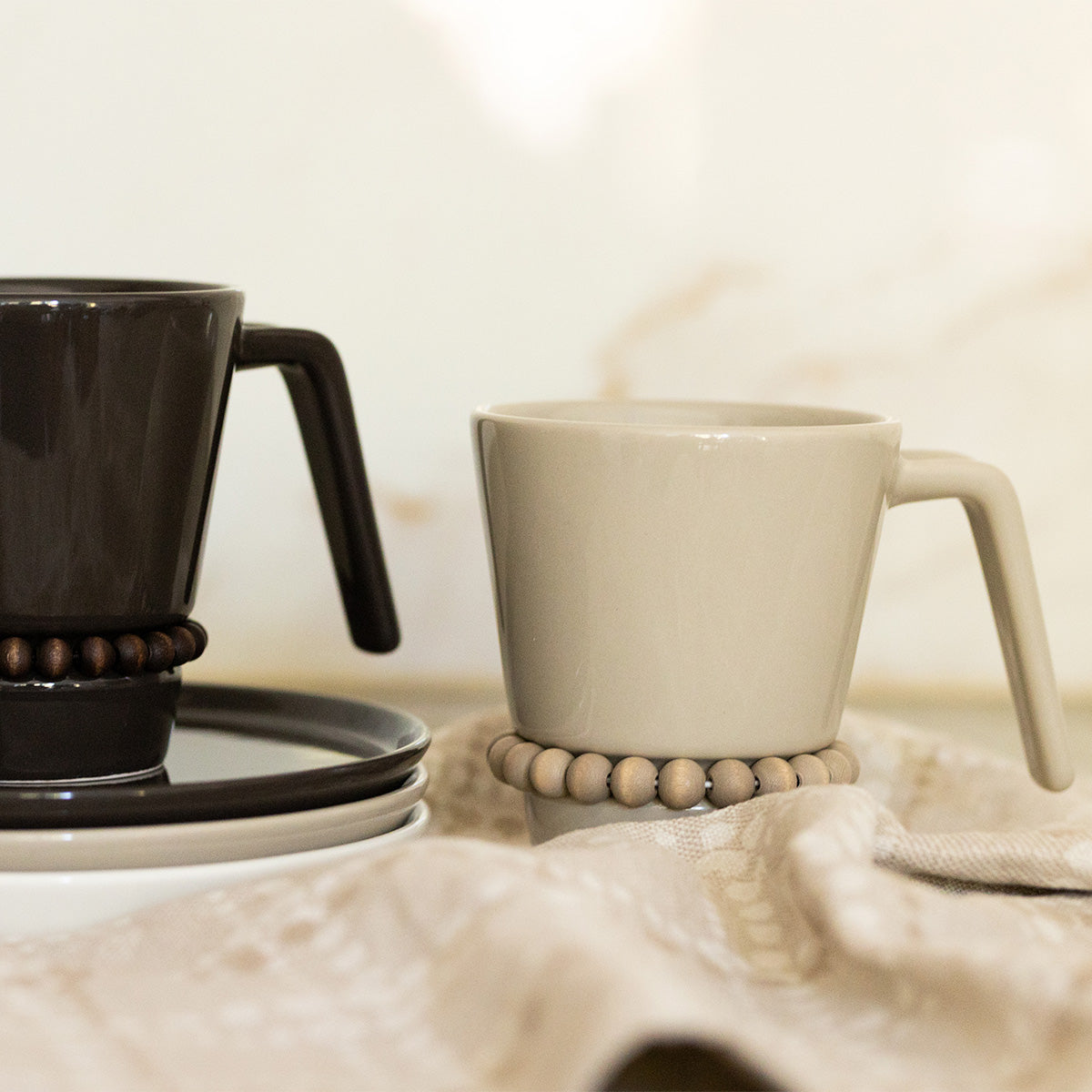 Nuppu mug, clay, 3 dl