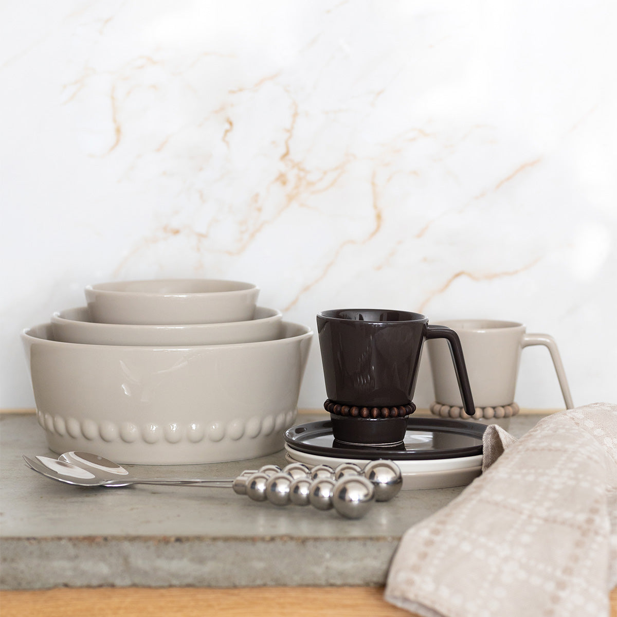 Nuppu mug, clay, 3 dl