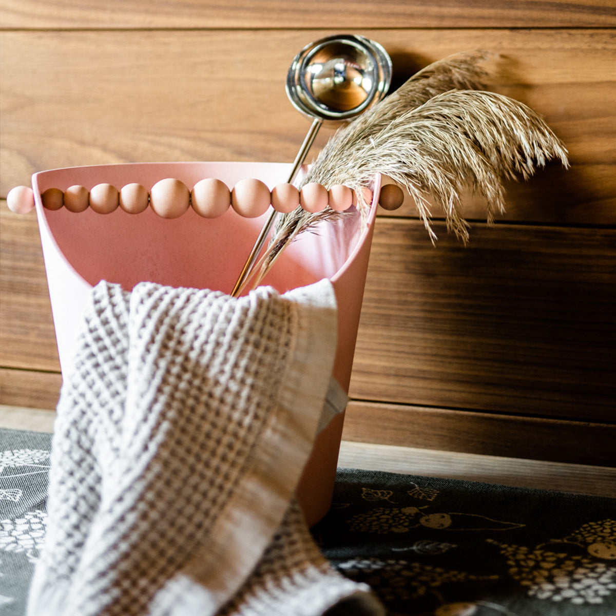 Nuppu sauna pail, pink
