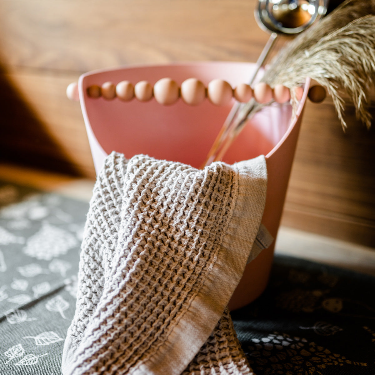 Nuppu sauna pail, pink
