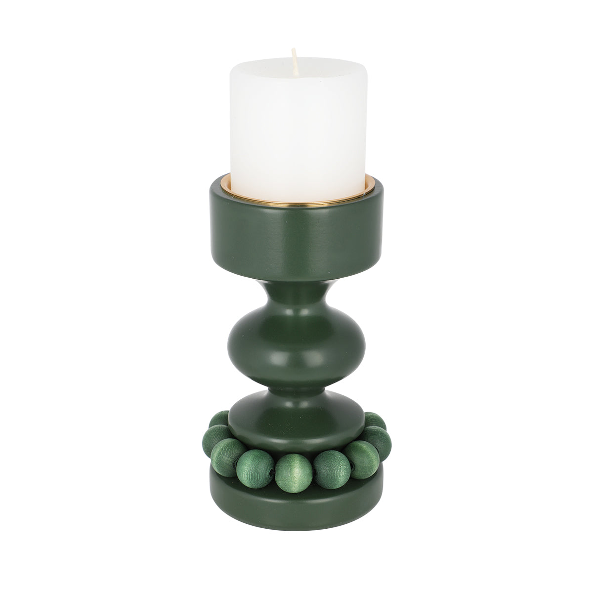 Prinssi candleholder, moss green