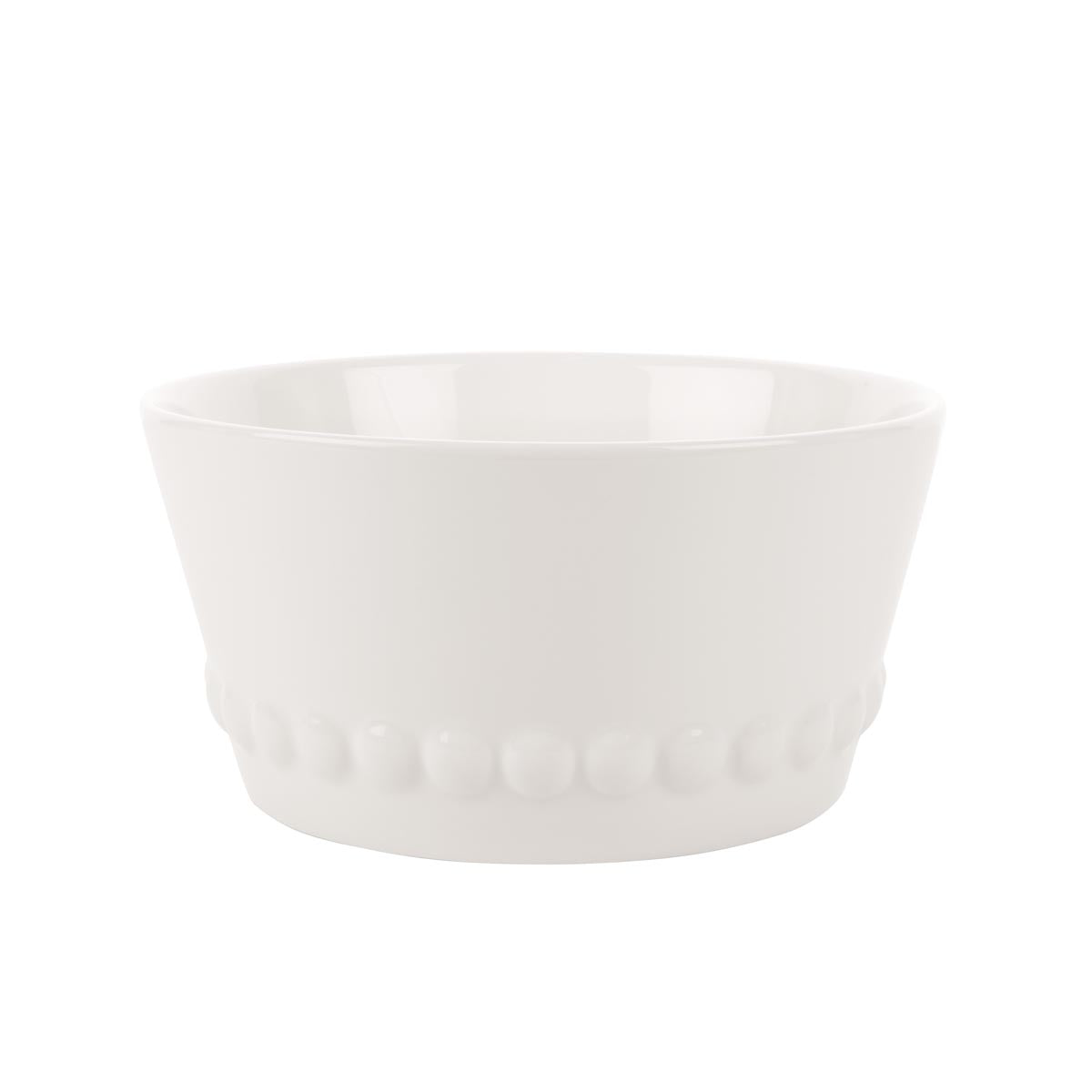 Puisto salad bowl, white