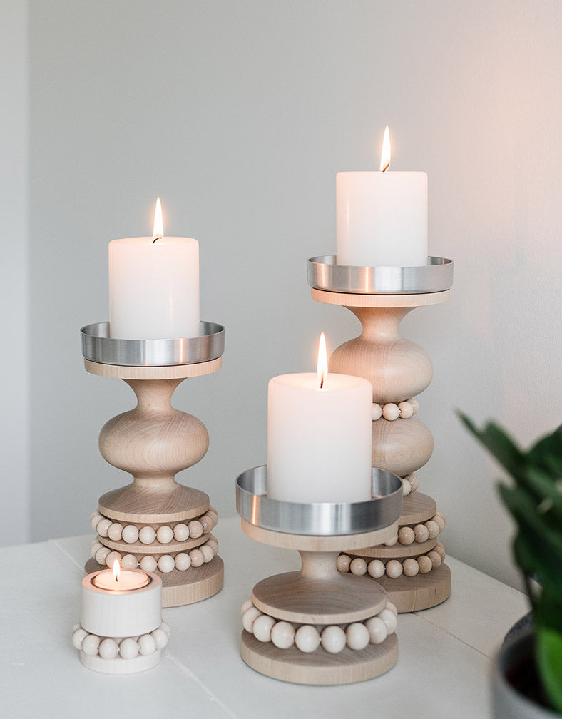 Candle holders and lanterns