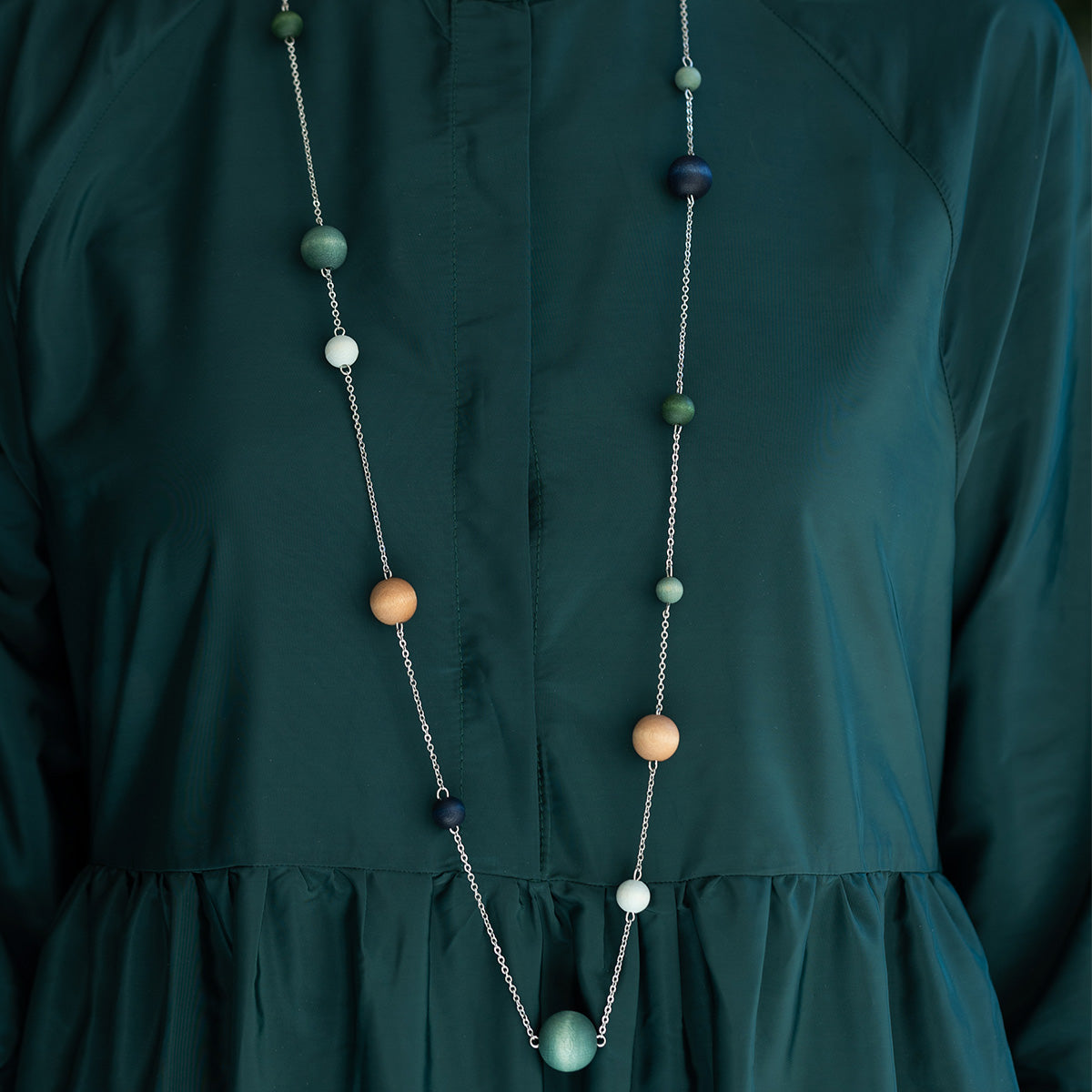 Värikimara pendant, shades of green