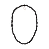 Juno necklace, black