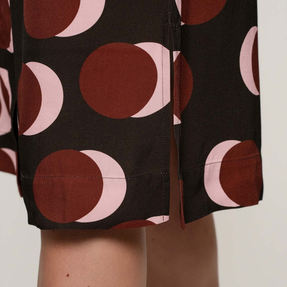 Mandy shirt dress, Luminos, dark brown