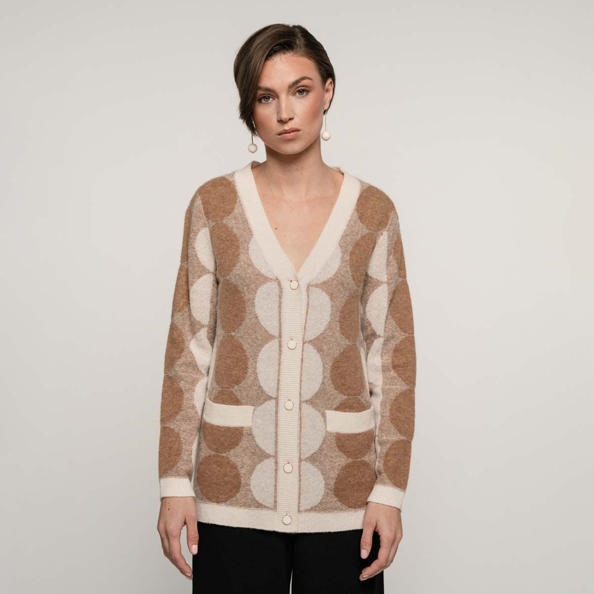Sinna cardigan, Gleam, beige