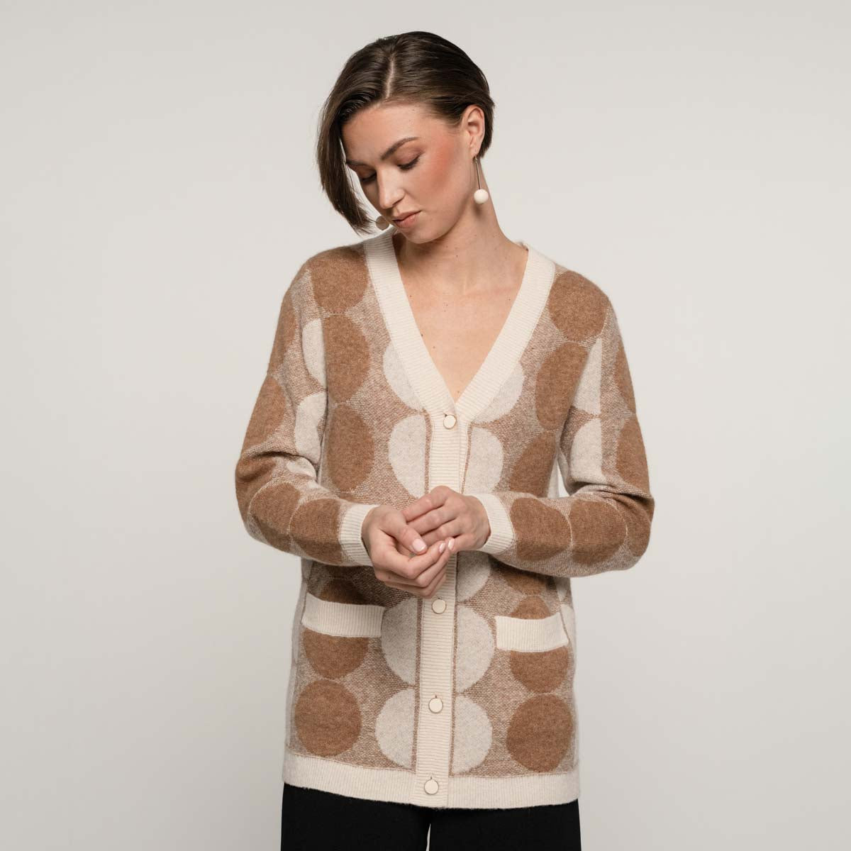 Sinna cardigan, Gleam, beige
