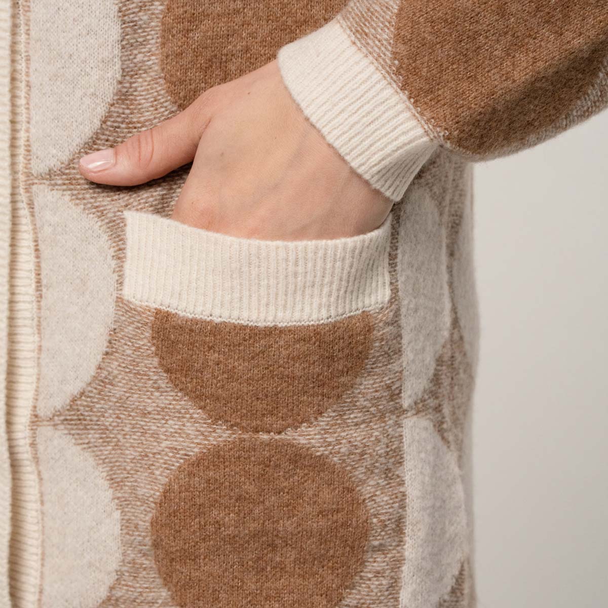 Sinna cardigan, Gleam, beige