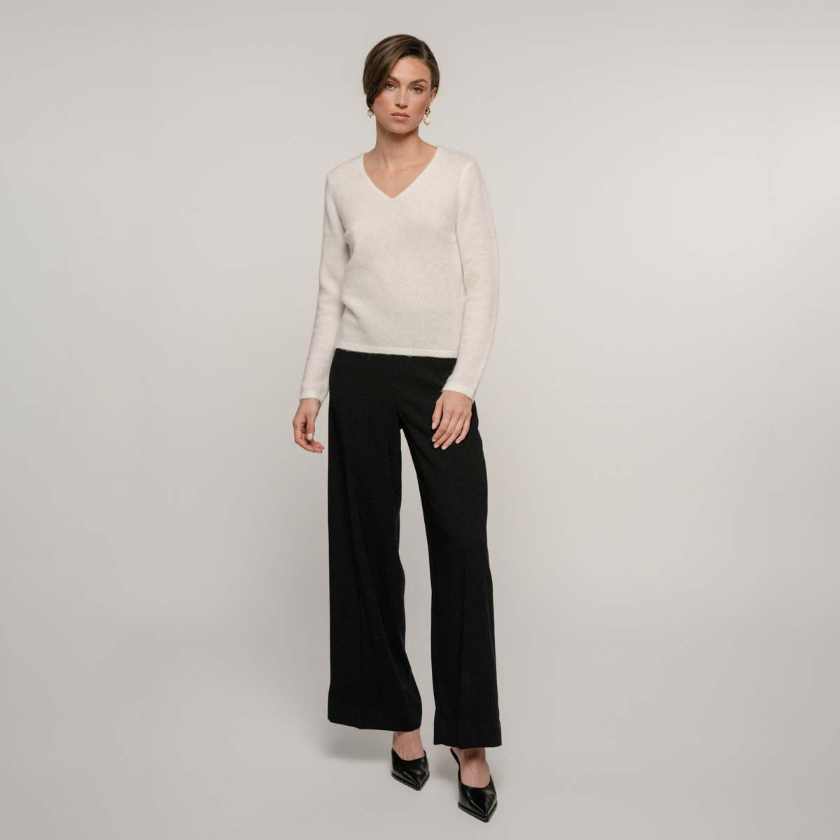 Senora jumper, natural white
