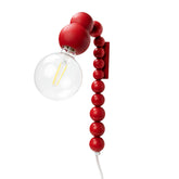 Dango wall lamp, red