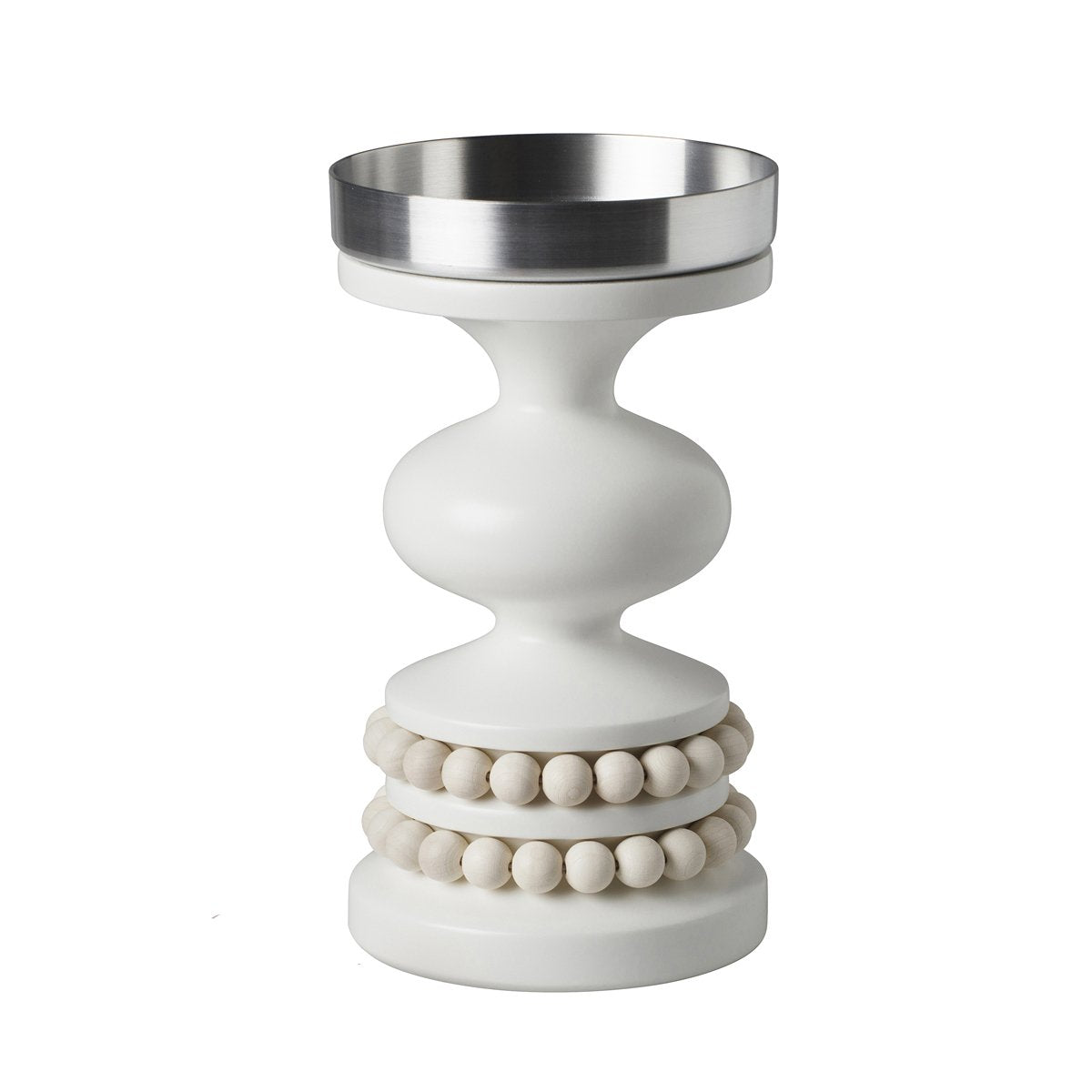 Keisarinna candleholder, white