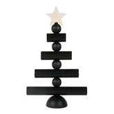 Joulupuu table decoration, black