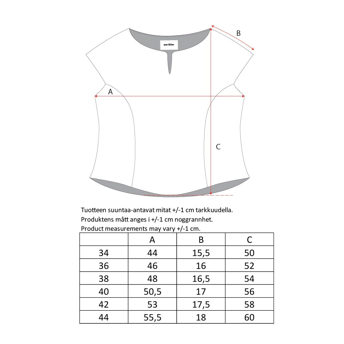 Jennina top, Utu, black