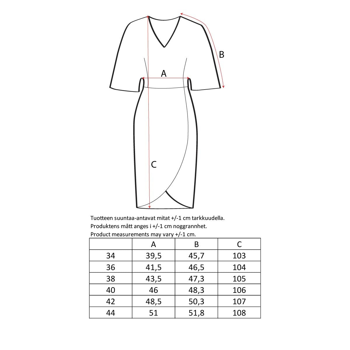 Saime dress, Utu, cream