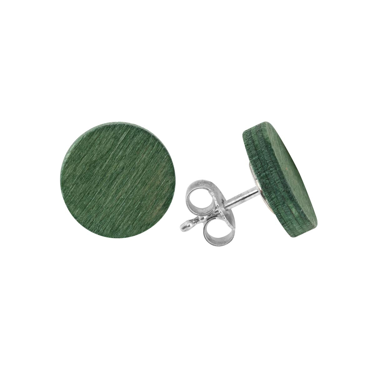 Nektariini earrings, green