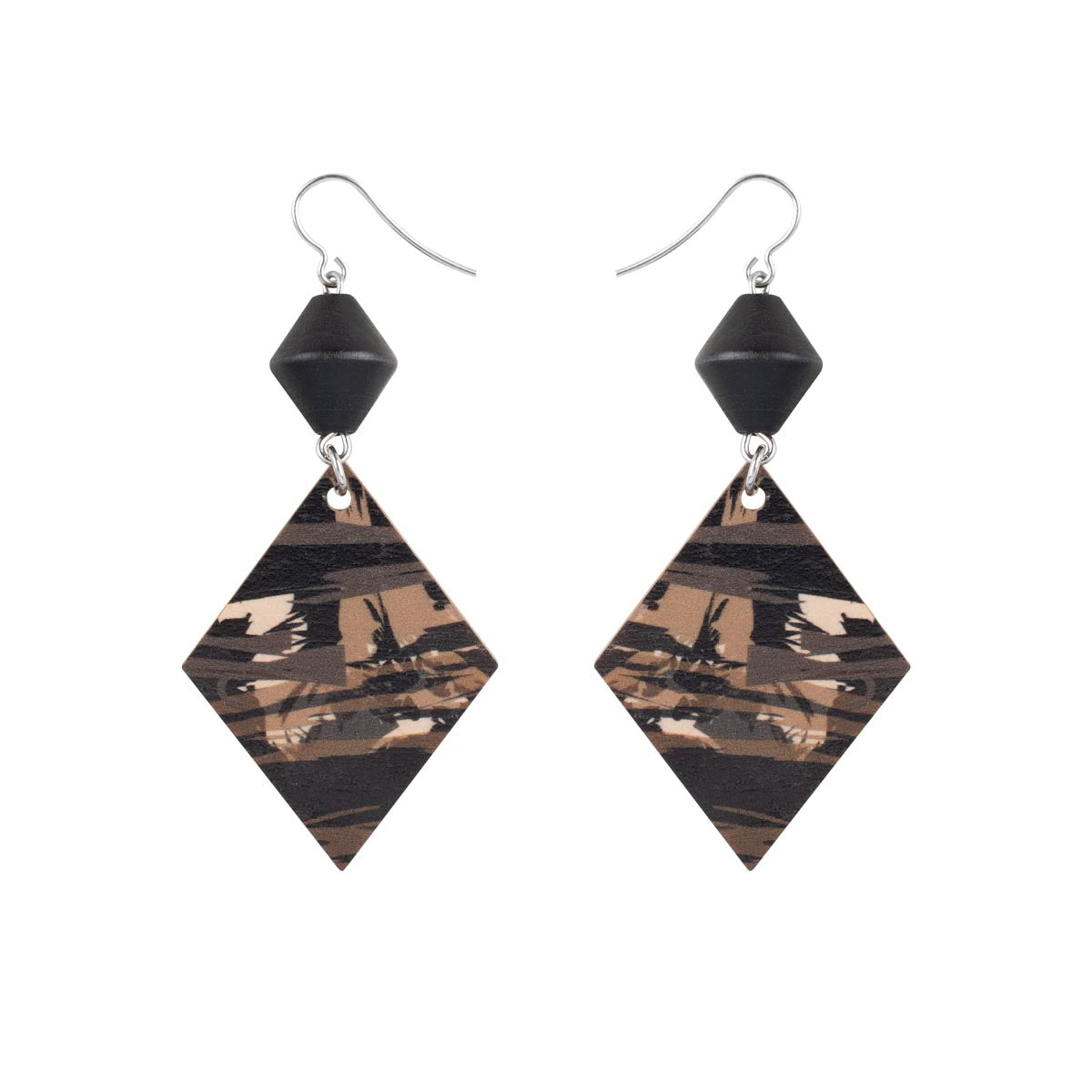 Tallinna earrings, black