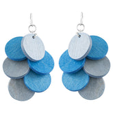 Juolukka earrings, blue