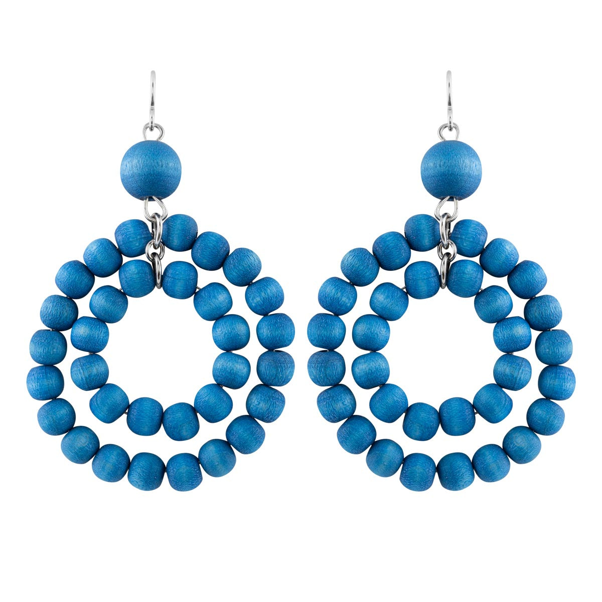 Orkidea earrings, blue
