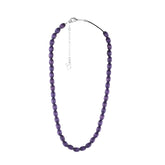 Vanessa necklace, dark purple