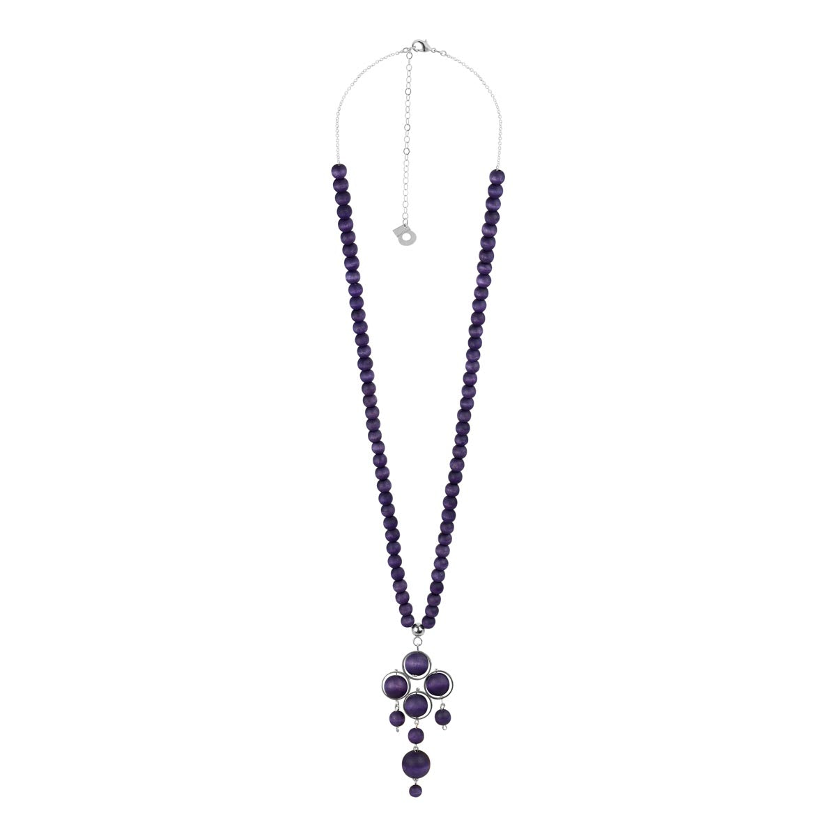Ristiveto pendant, dark purple