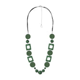 Malviina necklace, green