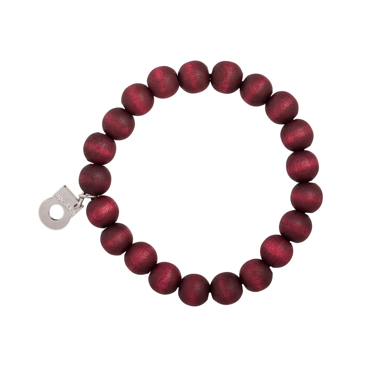 Miska bracelet, plum red