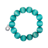 Pohjola bracelet, aqua green