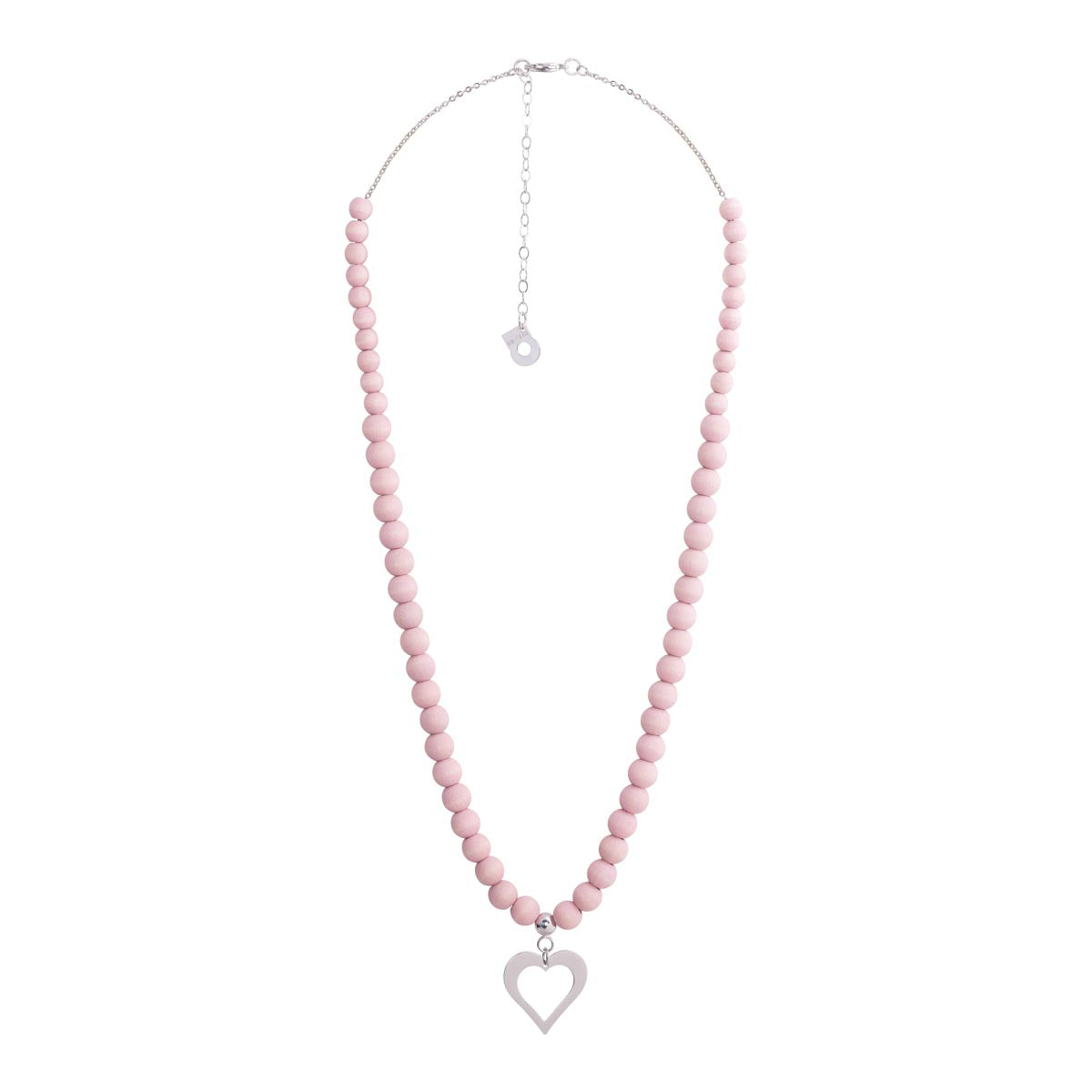 Valentine necklace, pink