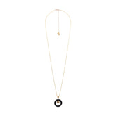 Signe pendant, black and gold