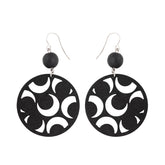 Tuliainen earrings, black