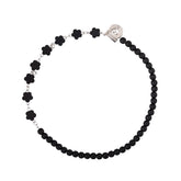 Jasmin necklace, black