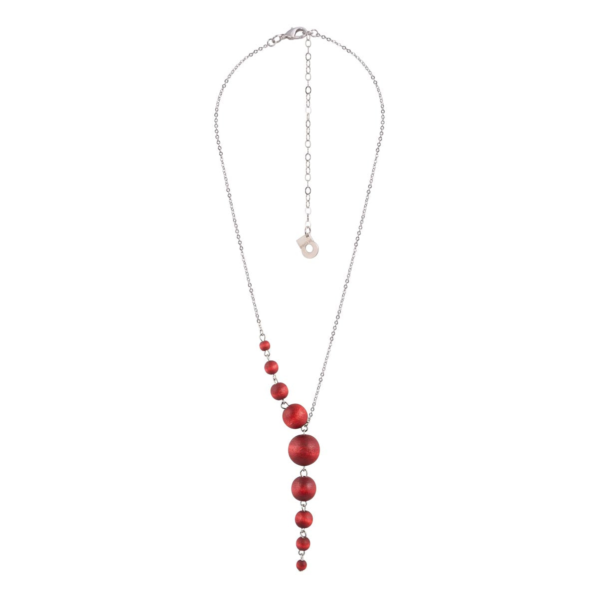Sandra necklace, wine red