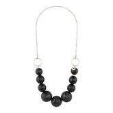 Elsa necklace, black