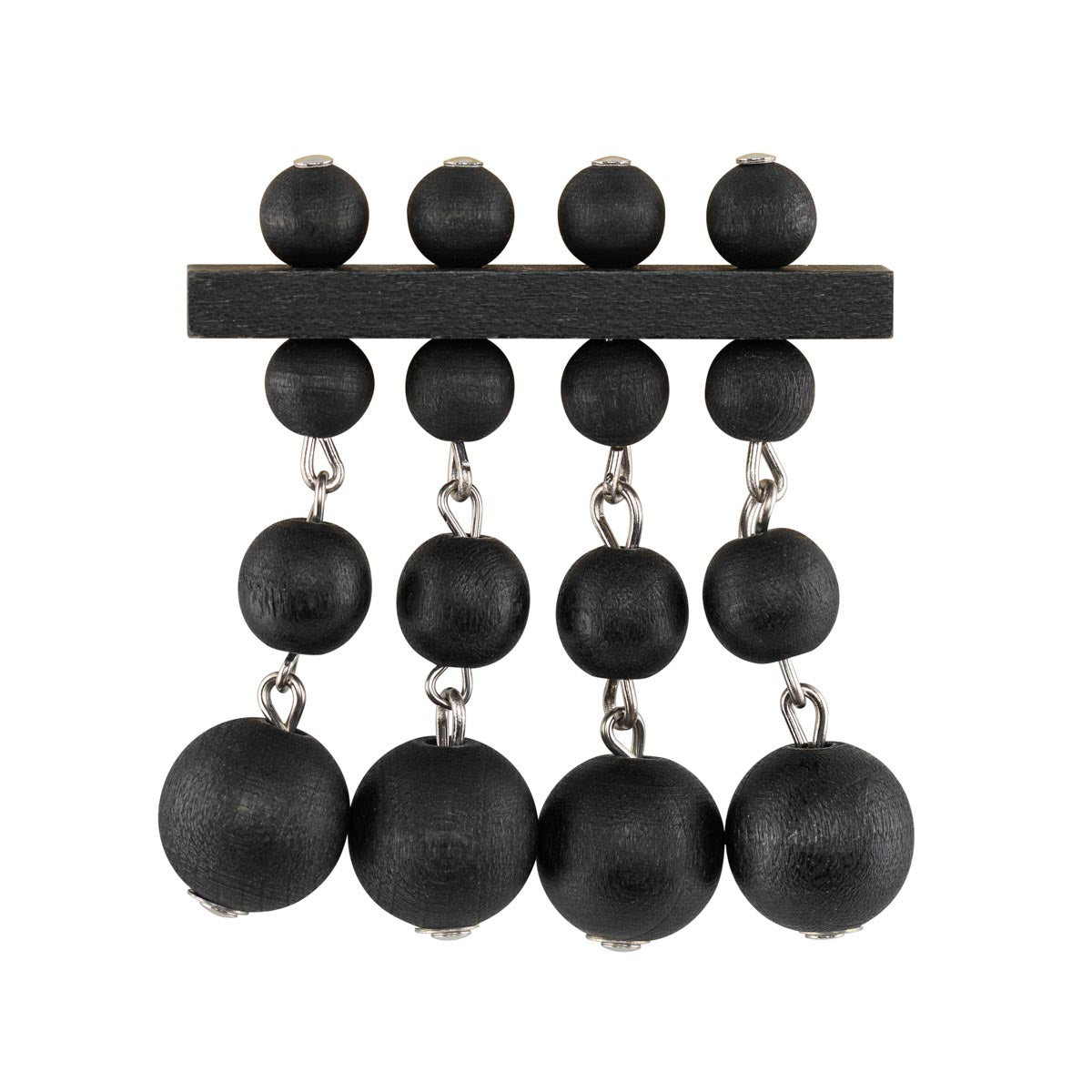 Alina brooch, black