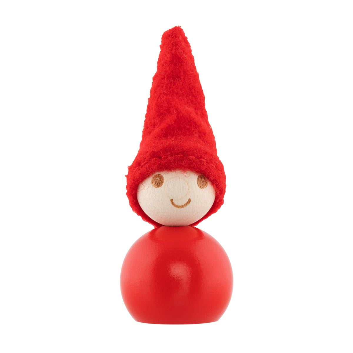Elf pin, red