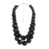 Asta necklace, black