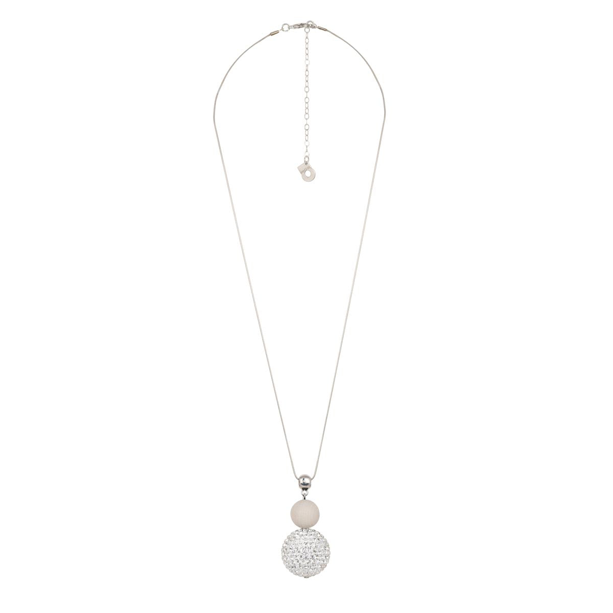 Friida necklace, ecru