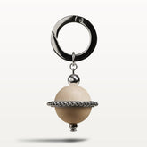 Nova key chain, varnished wood