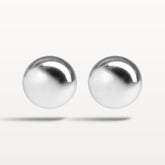 Dolomiitti earrings, silver