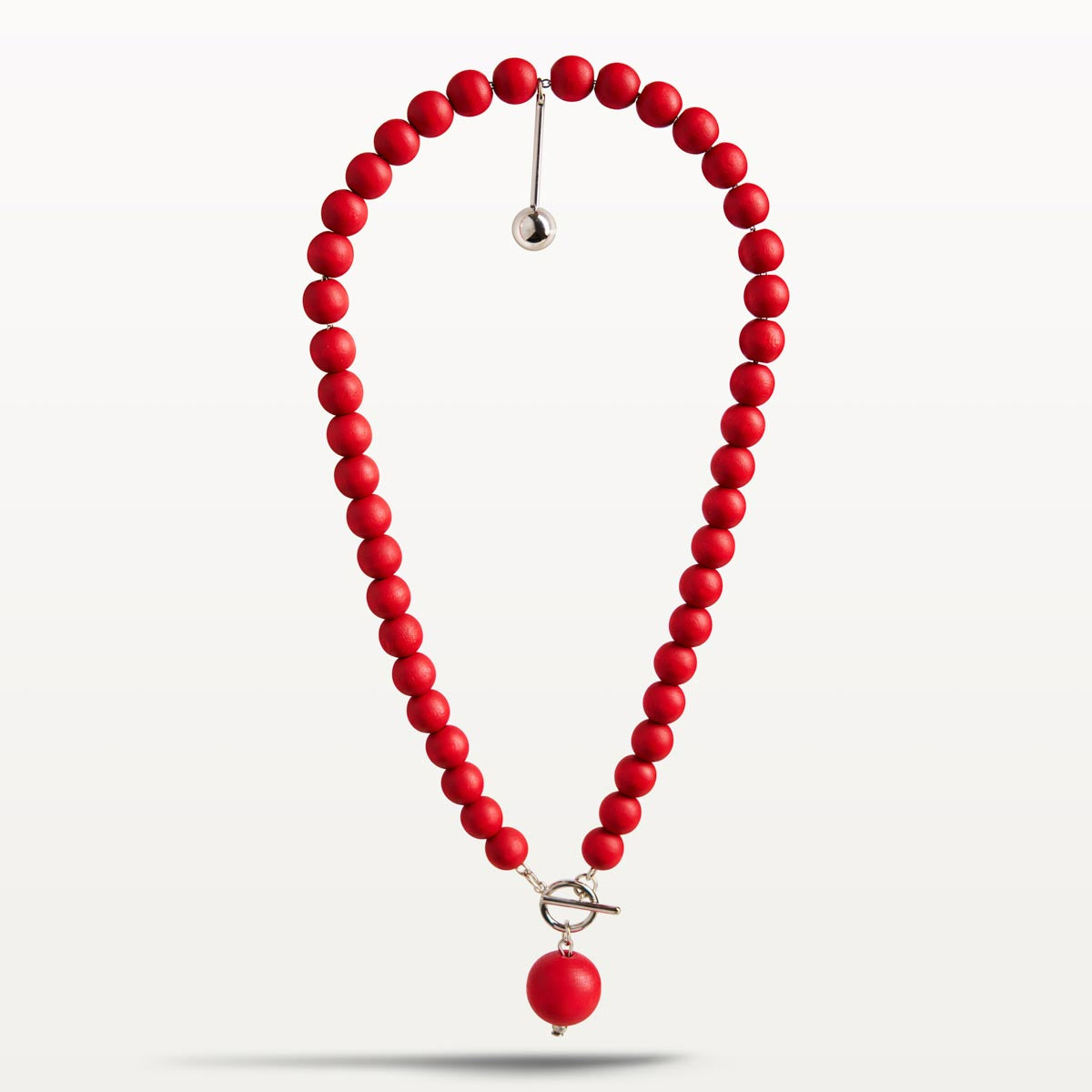 Valma necklace, red