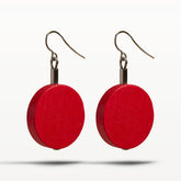 Seela earrings, red